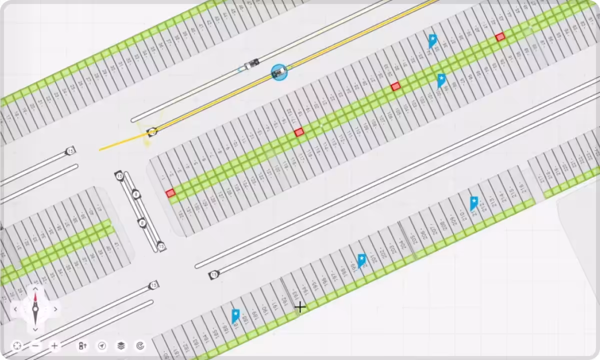 AI logistics platform & robotic yard operations
