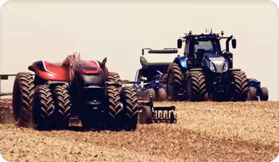 FARMING WITH ROBOTS - TANDEM FIELD COVERAGE
